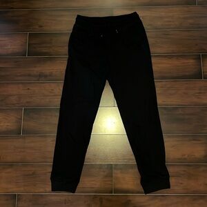 Old Navy - black drawstring joggers with pockets. Youth L 10/12